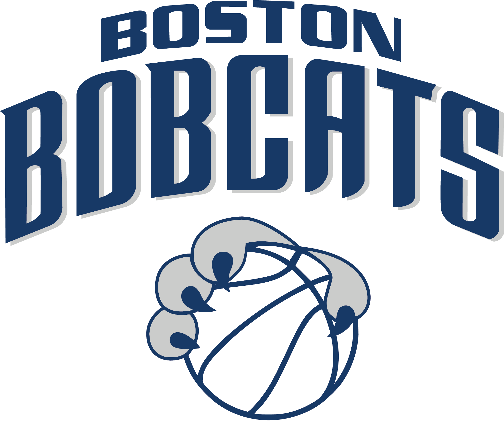 BOSTON BOBCATS LOGO (Blue)